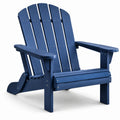 Sedia Adirondack in Legno Composito per Esterni Blu