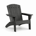 Sedia Adirondack in legno composito nero