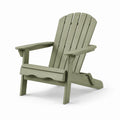 Sedia Adirondack in legno per esterni verde