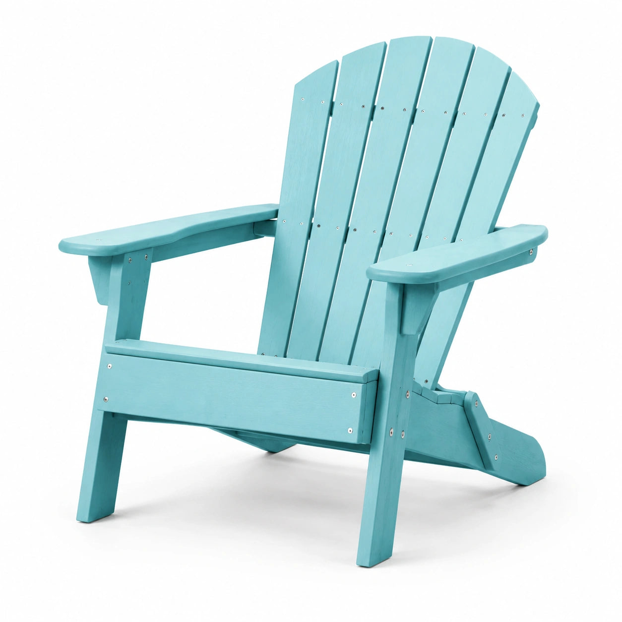 Sedia Adirondack in legno azzurro 75 cm x 89 cm x 91 cm